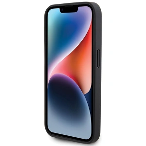 Hurtownia GSM - Etui Karl Lagerfeld KLHCP15XPKLPKLK Apple iPhone 15 Pro Max hardcase Bőr Monogram Forró bélyegzés Fém logó fekete/black - KLD1671 - {ean13} - Hurt