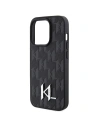 Hurtownia GSM - Case Karl Lagerfeld KLHCP15XPKLPKLK Apple iPhone 15 Pro Max Hardcase Leder Monogram Heißpräge Metalllogo schwarz/black - KLD1671 - {ean13} - Hurt