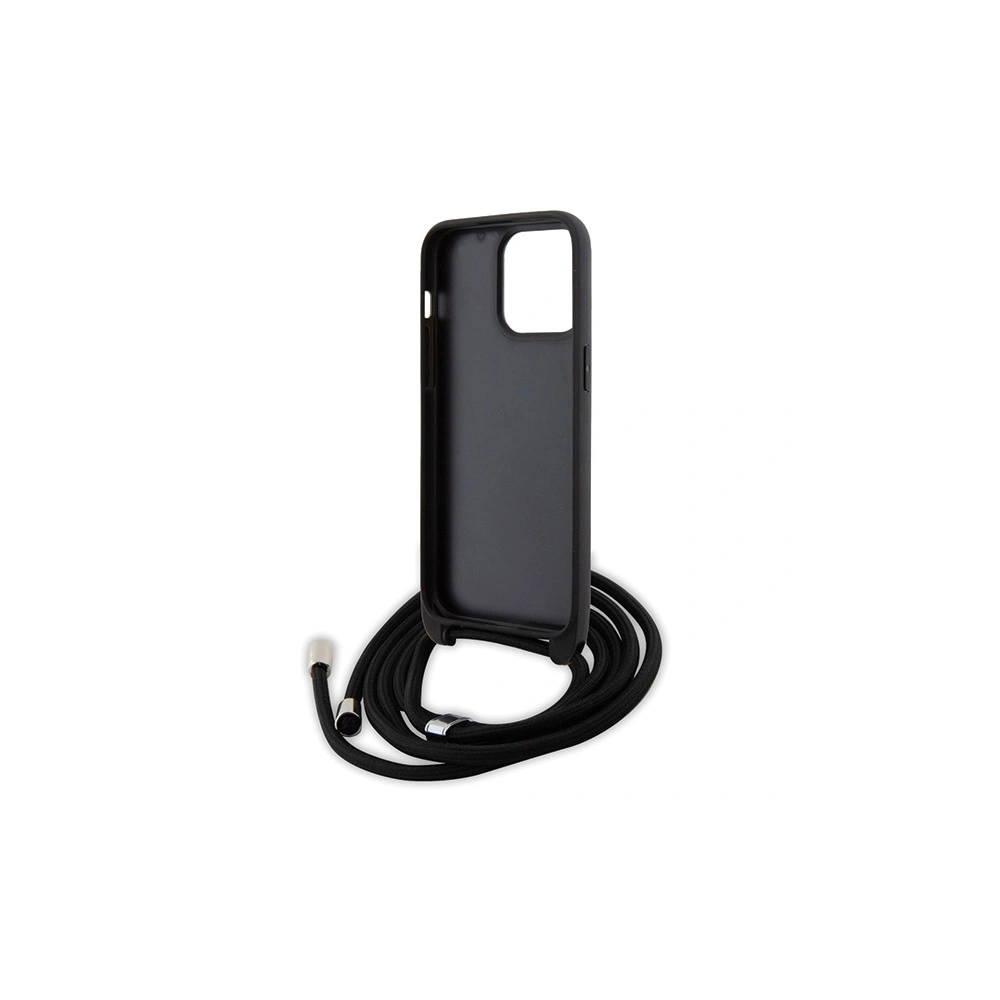 Hurtownia GSM - Etui Karl Lagerfeld KLHCP15XSAKCPSK Apple iPhone 15 Pro Max hardcase Crossbody Saffiano Metal Pin Karl & Choupette negru/black - KLD1672 - {ean13} - Hurt