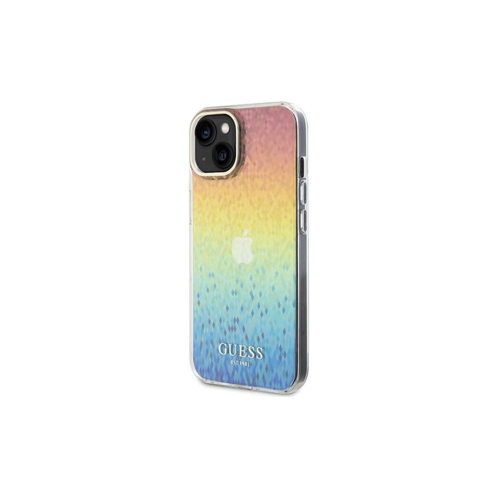 Hurtownia GSM - Etui Guess GUHCP15SHDECMI Apple iPhone 15 hardcase IML Faceted Mirror Disco Iridescent multicolor - GUE2837 - {ean13} - Hurt