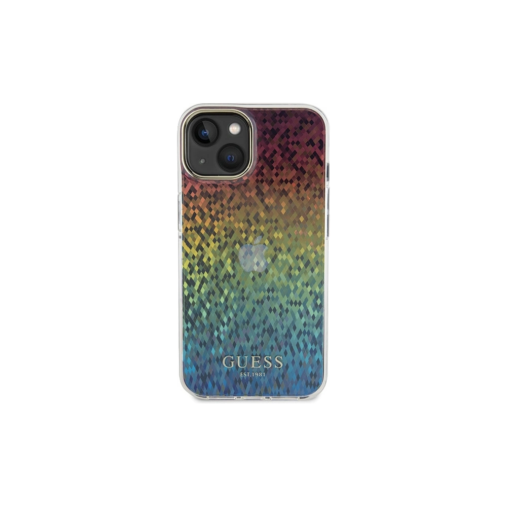 Hurtownia GSM - Etui Guess GUHCP15SHDECMI Apple iPhone 15 hardcase IML Faceted Mirror Disco Iridescent multicolor - GUE2837 - {ean13} - Hurt