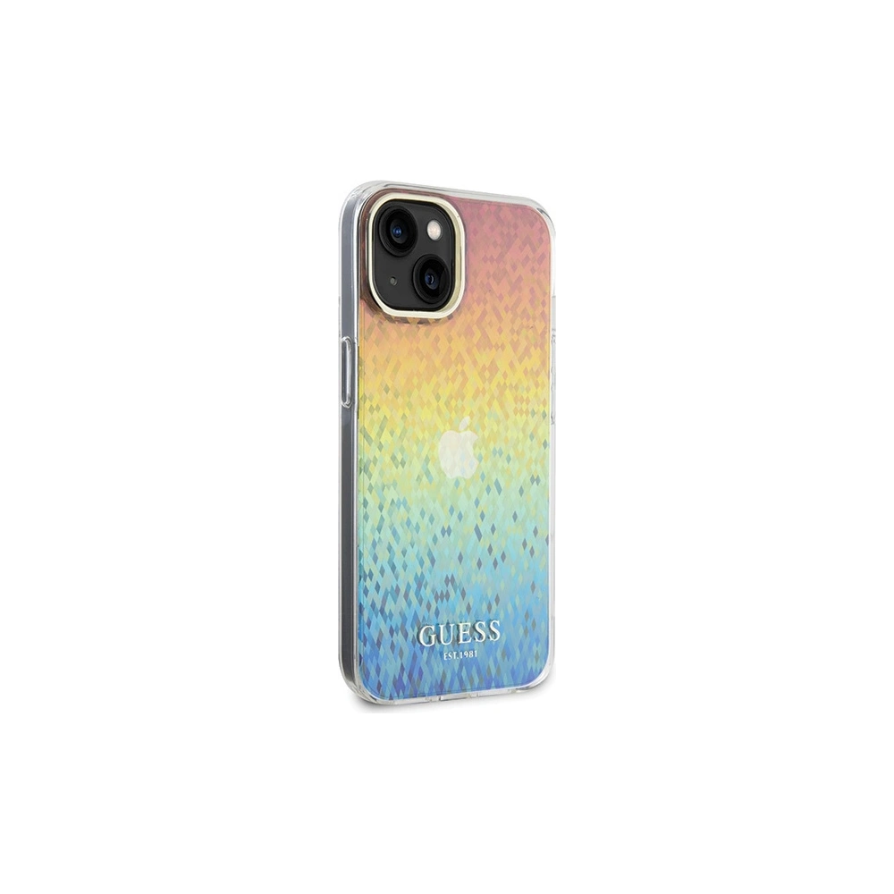 Hurtownia GSM - Etui Guess GUHCP15SHDECMI Apple iPhone 15 hardcase IML Faceted Mirror Disco Iridescent multicolor - GUE2837 - {ean13} - Hurt