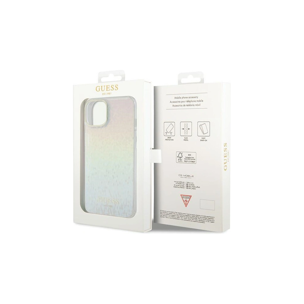Hurtownia GSM - Etui Guess GUHCP15SHDECMI Apple iPhone 15 hardcase IML Faceted Mirror Disco Iridescent multicolor - GUE2837 - {ean13} - Hurt