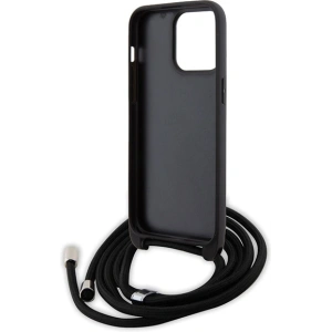 Hurtownia GSM - Etui Karl Lagerfeld KLHCP15XSASKNPSK Apple iPhone 15 Pro Max hardcase Crossbody Saffiano Monogram černý/black - KLD1673 - {ean13} - Hurt