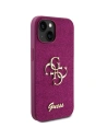 Hurtownia GSM - Etui Guess GUHCP15SHG4SGU Apple iPhone 15 hardcase Glitter Script Big 4G fioletowy/purple - GUE2841 - {ean13} - Hurt