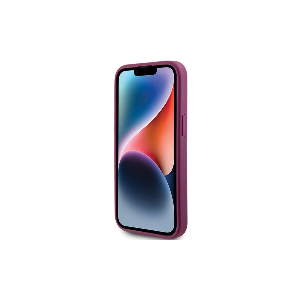 Hurtownia GSM - Etui Guess GUHCP15SHG4SGU Apple iPhone 15 hardcase Glitter Script Big 4G fioletowy/purple - GUE2841 - {ean13} - Hurt