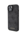 Hurtownia GSM - Etui Guess GUHCP15SP4EPMK Apple iPhone 15 hardcase din piele 4G cu model negru/black - GUE2842 - {ean13} - Hurt