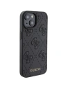 Hurtownia GSM - Etui Guess GUHCP15SP4EPMK Apple iPhone 15 hardcase din piele 4G cu model negru/black - GUE2842 - {ean13} - Hurt