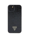 Hurtownia GSM - Etui Guess GUHCP15SPCRTHCK Apple iPhone 15 hardcase Croco Triangle Metal Logo negru/black - GUE2843 - {ean13} - Hurt