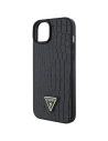 Hurtownia GSM - Etui Guess GUHCP15SPCRTHCK Apple iPhone 15 hardcase Croco Triangle Metal Logo negru/black - GUE2843 - {ean13} - Hurt
