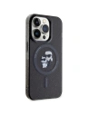 Hurtownia GSM - Etui Karl Lagerfeld KLHMP15LHGKCNOK Apple iPhone 15 Pro hardcase Karl&Choupette Glitter MagSafe černý/black - KLD1678 - {ean13} - Hurt