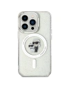 Hurtownia GSM - Etui Karl Lagerfeld KLHMP15LHGKCNOT Apple iPhone 15 Pro hardcase Karl&Choupette Glitter MagSafe átlátszó - KLD1679 - {ean13} - Hurt