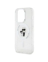 Hurtownia GSM - Etui Karl Lagerfeld KLHMP15LHGKCNOT Apple iPhone 15 Pro hardcase Karl&Choupette Glitter MagSafe átlátszó - KLD1679 - {ean13} - Hurt
