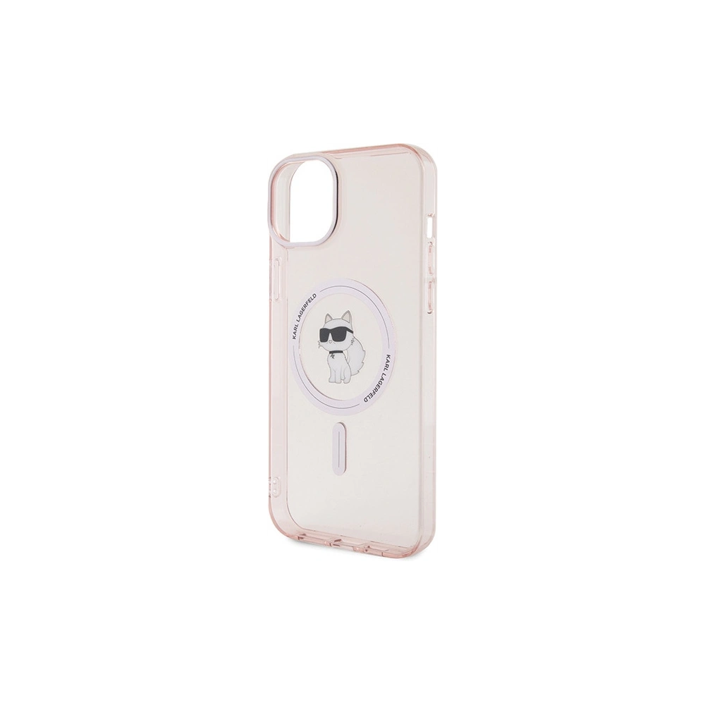 Hurtownia GSM - Etui Karl Lagerfeld KLHMP15MHFCCNOP Apple iPhone 15 Plus / 14 Plus hardcase IML Choupette MagSafe roz/pink - KLD1681 - {ean13} - Hurt