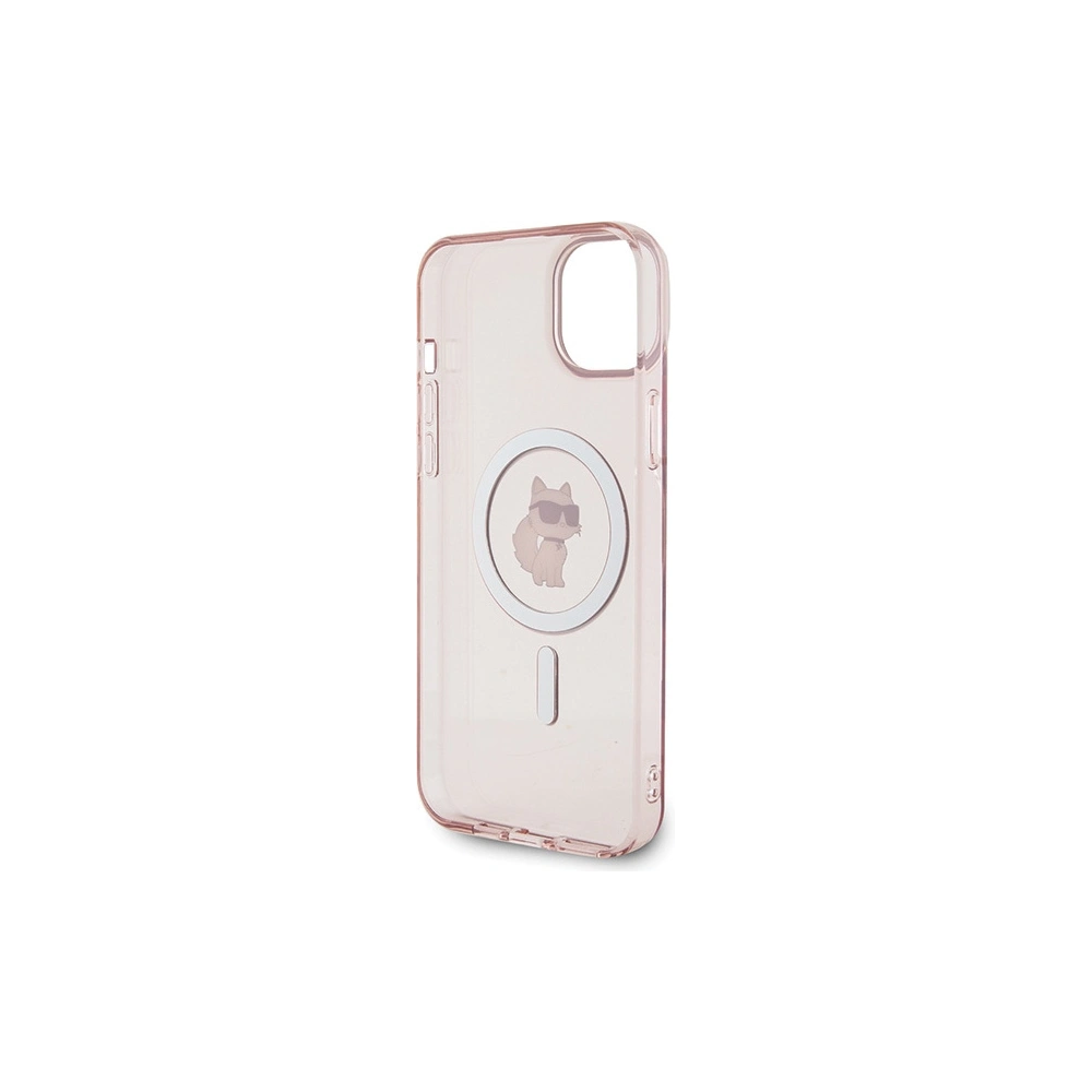 Hurtownia GSM - Etui Karl Lagerfeld KLHMP15MHFCCNOP Apple iPhone 15 Plus / 14 Plus hardcase IML Choupette MagSafe roz/pink - KLD1681 - {ean13} - Hurt