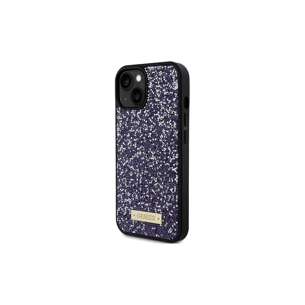 Hurtownia GSM - Case Guess GUHCP15SPFGSBSP Apple iPhone 15 Hardcase Rhinestone Metall-Logo rosa/light pink - GUE2845 - {ean13} - Hurt