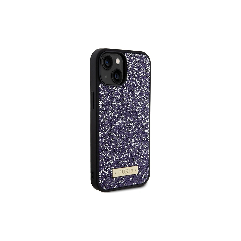 Hurtownia GSM - Case Guess GUHCP15SPFGSBSP Apple iPhone 15 Hardcase Rhinestone Metall-Logo rosa/light pink - GUE2845 - {ean13} - Hurt