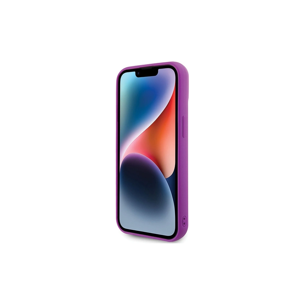 Hurtownia GSM - Etui Guess GUHCP15SPMSDGSF Apple iPhone 15 hardcase Disco Metal Script fucsia/fucsia - GUE2847 - {ean13} - Hurt