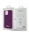 Wholesale Guess GUHCP15SPMSDGSF Apple iPhone 15 hardcase Disco Metal Script fuschia - GUE2847 - {ean13} - Hurt