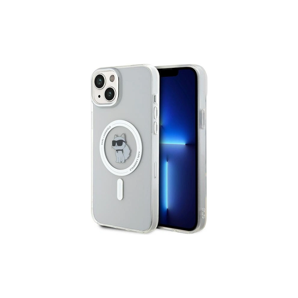 Hurtownia GSM - Etui Karl Lagerfeld KLHMP15MHFCCNOT Apple iPhone 15 Plus / 14 Plus hardcase IML Choupette MagSafe transparent - KLD1682 - {ean13} - Hurt