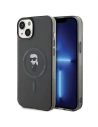 Etui Karl Lagerfeld KLHMP15MHFCKNOK Apple iPhone 15 Plus / 14 Plus hardcase IML Ikonik MagSafe negru/black