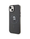 Hurtownia GSM - Etui Karl Lagerfeld KLHMP15MHFCKNOK Apple iPhone 15 Plus / 14 Plus hardcase IML Ikonik MagSafe negru/black - KLD1683 - {ean13} - Hurt