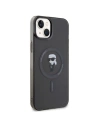 Hurtownia GSM - Etui Karl Lagerfeld KLHMP15MHFCKNOK Apple iPhone 15 Plus / 14 Plus hardcase IML Ikonik MagSafe negru/black - KLD1683 - {ean13} - Hurt