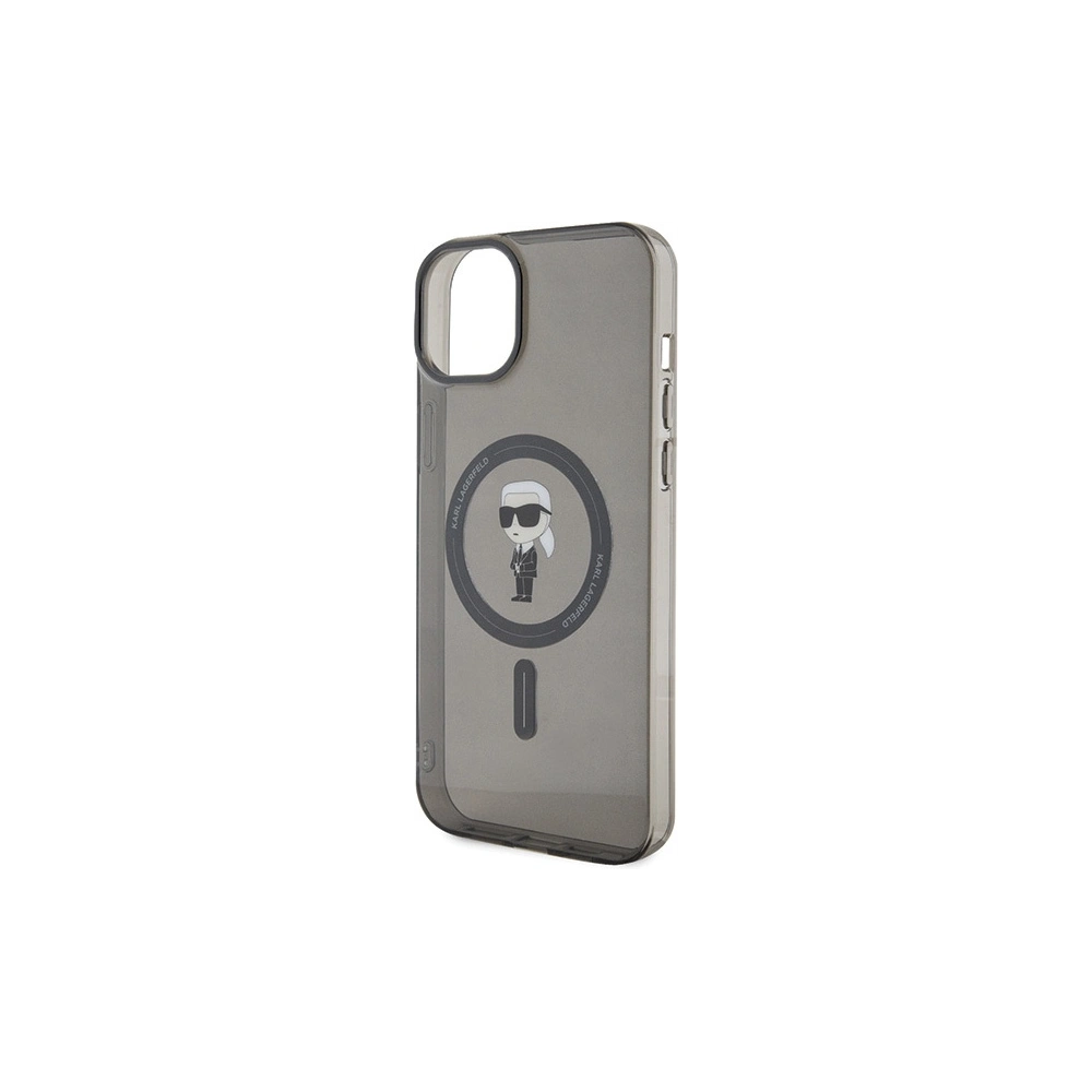 Hurtownia GSM - Etui Karl Lagerfeld KLHMP15MHFCKNOK Apple iPhone 15 Plus / 14 Plus kemény tok IML Ikonik MagSafe fekete/black - KLD1683 - {ean13} - Hurt