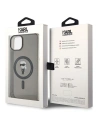 Etui Karl Lagerfeld KLHMP15MHFCKNOK Apple iPhone 15 Plus / 14 Plus hardcase IML Ikonik MagSafe czarny/black