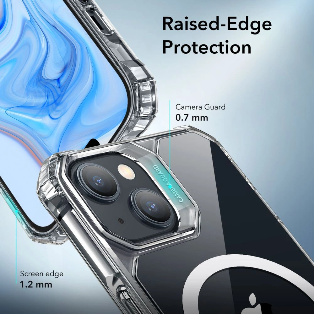 Hurtownia GSM - Etui ESR Air Armor Halolock MagSafe Apple iPhone 15 Plus / 14 Plus Clear - ESR720 - {ean13} - Hurt