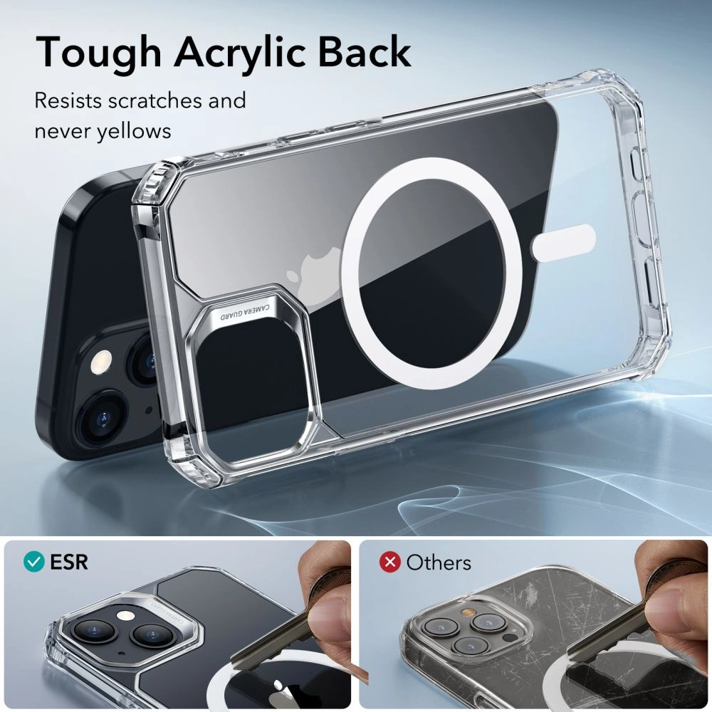 Hurtownia GSM - Etui ESR Air Armor Halolock MagSafe Apple iPhone 15 Plus / 14 Plus Clear - ESR720 - {ean13} - Hurt