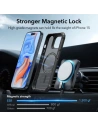 Hurtownia GSM - Etui ESR Air Armor Halolock MagSafe Apple iPhone 15 Plus / 14 Plus Negru Înghețat - ESR721 - {ean13} - Hurt