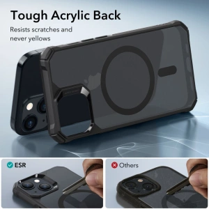 Hurtownia GSM - Etui ESR Air Armor Halolock MagSafe Apple iPhone 15 Plus / 14 Plus Negru Înghețat - ESR721 - {ean13} - Hurt