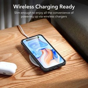 Etui ESR Air Armor Halolock MagSafe Apple iPhone 15 Plus / 14 Plus matná černá