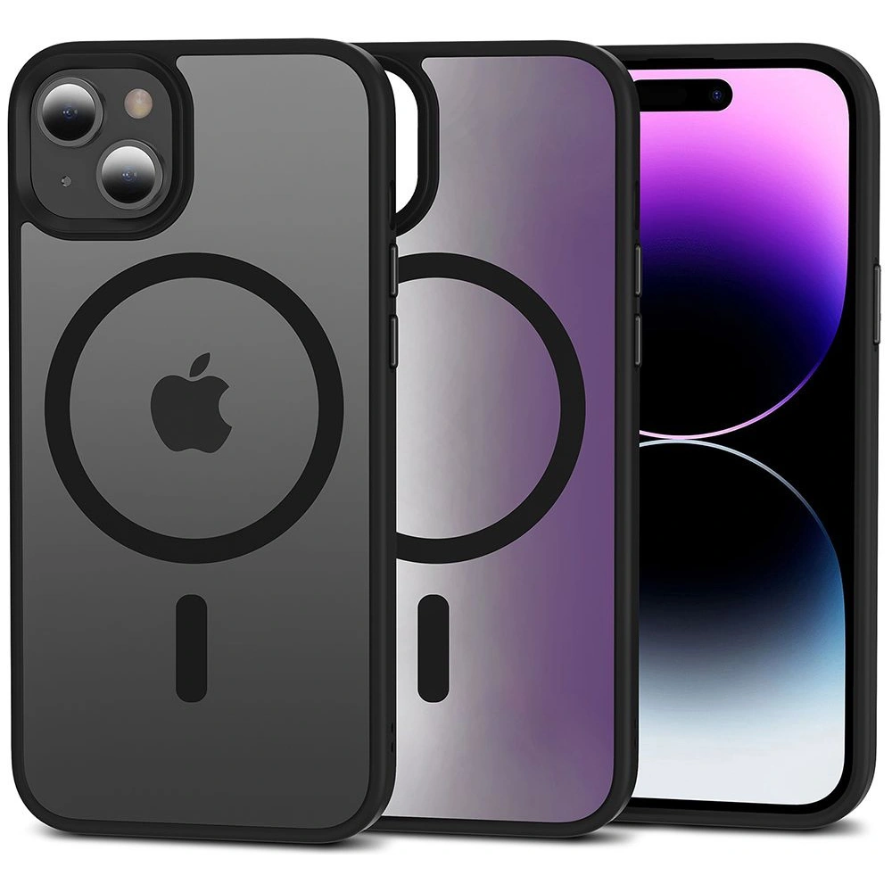 Hurtownia GSM - Etui Tech-Protect Magmat MagSafe Apple iPhone 15 Negru Mat - THP2261 - {ean13} - Hurt