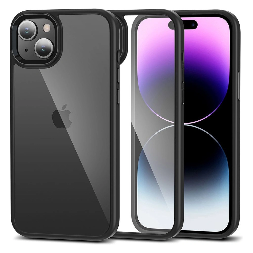 Hurtownia GSM - Etui Tech-Protect Magmat Apple iPhone 15 Plus / 14 Plus negru/transparent - THP2265 - {ean13} - Hurt