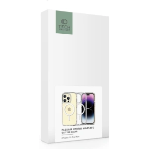 Wholesale Tech-Protect Flexair Hybrid MagSafe Apple iPhone 15 Pro Max Glitter Clear - THP2270 - {ean13} - Hurt