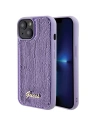 Etui Guess GUHCP15SPSFDGSU Apple iPhone 15 hardcase Sequin Script Metal violet/purple