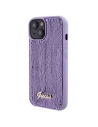 Hurtownia GSM - Etui Guess GUHCP15SPSFDGSU Apple iPhone 15 hardcase Sequin Script Metal fioletowy/purple - GUE2851 - {ean13} - Hurt