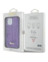 Hurtownia GSM - Etui Guess GUHCP15SPSFDGSU Apple iPhone 15 hardcase Sequin Script Metal fioletowy/purple - GUE2851 - {ean13} - Hurt