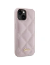 Hurtownia GSM - Etui Guess GUHCP15SPSQSQSP Apple iPhone 15 hardcase Quilted Metal Logo różowy/pink - GUE2853 - {ean13} - Hurt