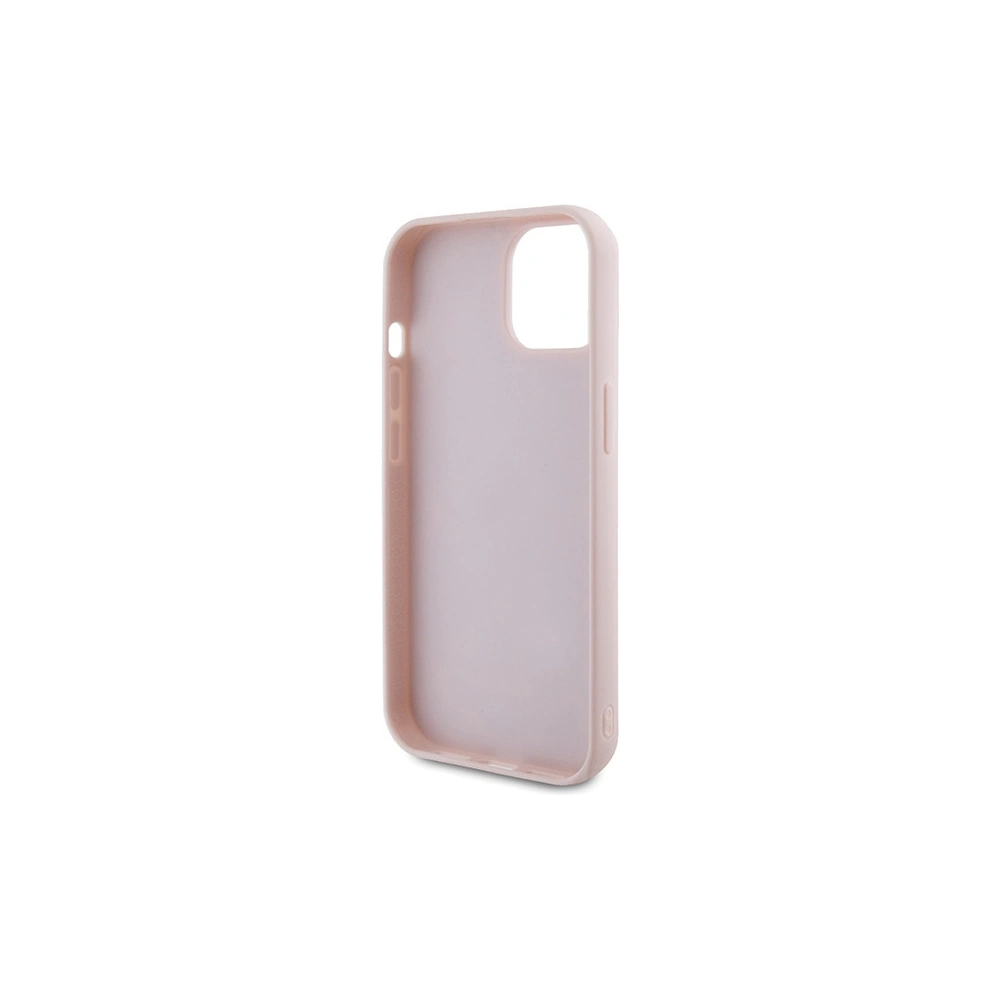 Hurtownia GSM - Etui Guess GUHCP15SPSQSQSP Apple iPhone 15 hardcase Quilted Metal Logo różowy/pink - GUE2853 - {ean13} - Hurt