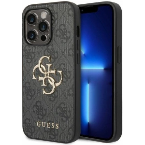 Hurtownia GSM - Etui Guess GUHCP15X4GMGGR Apple iPhone 15 Pro Max hardver 4G Nagy Fém Logó szürke/grey - GUE2854 - {ean13} - Hurt