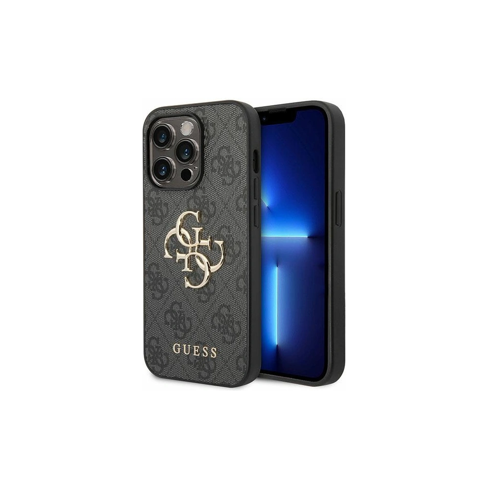 Hurtownia GSM - Etui Guess GUHCP15X4GMGGR Apple iPhone 15 Pro Max hardver 4G Nagy Fém Logó szürke/grey - GUE2854 - {ean13} - Hurt