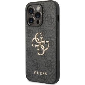 Hurtownia GSM - Etui Guess GUHCP15X4GMGGR Apple iPhone 15 Pro Max hardver 4G Nagy Fém Logó szürke/grey - GUE2854 - {ean13} - Hurt