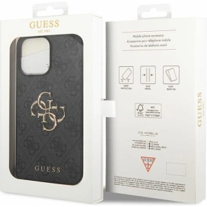 Hurtownia GSM - Etui Guess GUHCP15X4GMGGR Apple iPhone 15 Pro Max hardver 4G Nagy Fém Logó szürke/grey - GUE2854 - {ean13} - Hurt