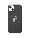 Hurtownia GSM - Etui Karl Lagerfeld KLHMP15MHGKCNOK Apple iPhone 15 Plus / 14 Plus hardcase Karl&Choupette Glitter MagSafe negru/black - KLD1685 - {ean13} - Hurt