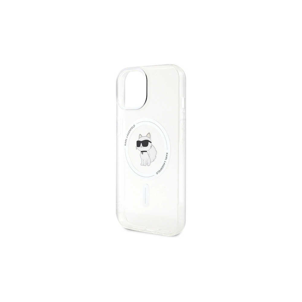 Hurtownia GSM - Etui Karl Lagerfeld KLHMP15SHFCCNOT Apple iPhone 15 hardcase IML Choupette MagSafe průhledné - KLD1688 - {ean13} - Hurt