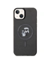 Hurtownia GSM - Etui Karl Lagerfeld KLHMP15SHGKCNOK Apple iPhone 15 hardcase Karl&Choupette Glitter MagSafe černý/black - KLD1689 - {ean13} - Hurt