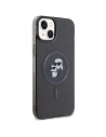 Hurtownia GSM - Etui Karl Lagerfeld KLHMP15SHGKCNOK Apple iPhone 15 hardcase Karl&Choupette Glitter MagSafe černý/black - KLD1689 - {ean13} - Hurt